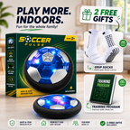 SoccerPulse Glow | Rechargeable Hover Soccer Ball